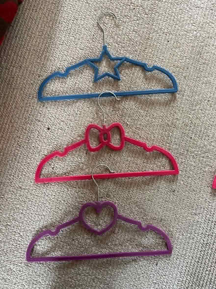 Photo of free Small clothes hangers (Woodley RG6) #2