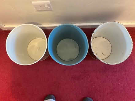 Photo of free Metal waste paper bins (Walkley S6) #2