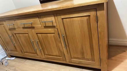 Photo of free Large sideboard - Solid wood (L14 0BA) #1