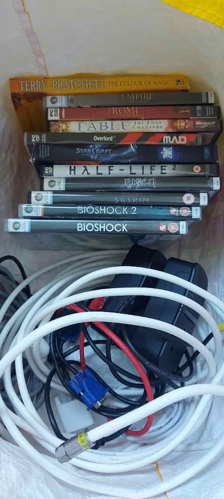 Photo of free Book, games, cables, adapters (Hollingdean) #1