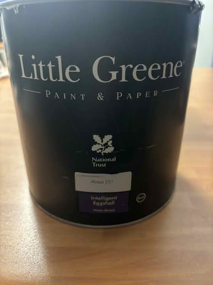 Photo of free Little Green 2.5l can of paint. (Bracknell RG42) #2