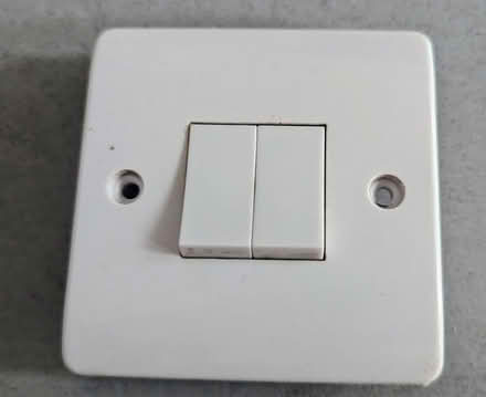 Photo of free 2 gang 2 way light switch (St Albans AL1) #1