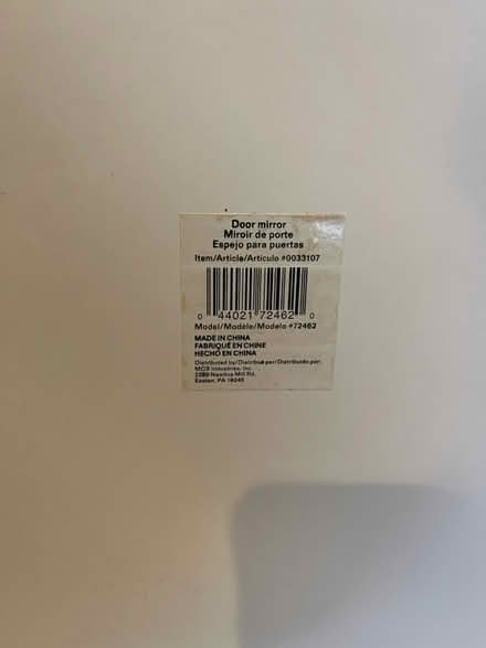 Photo of free Door mirror w/clips (Fair Lawn, NJ) #3