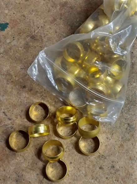 Photo of free Bag of 15mm brass olives (Titchfield PO14) #1