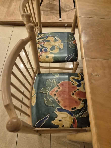 Photo of free Wooden Kitchen Table + 4 Chairs (Hendon, The Hyde NW4) #3
