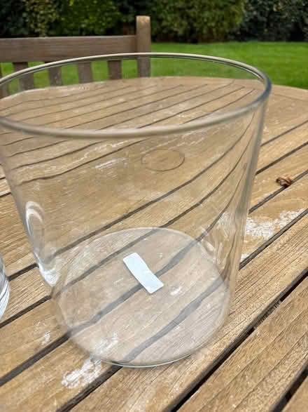 Photo of free 4 clear glass vases (Boxmoor, Hemel Hempstead) #2