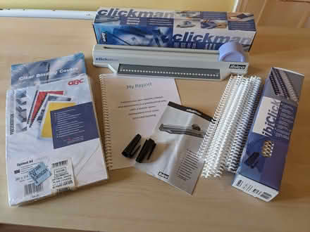 Photo of free Ibico Clickman Binding System (Burntwood CH5) #1