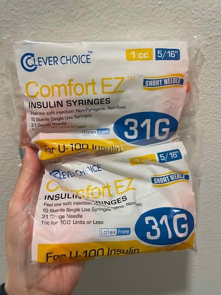 Photo of free 20 insulin syringes (Kirkland) #1