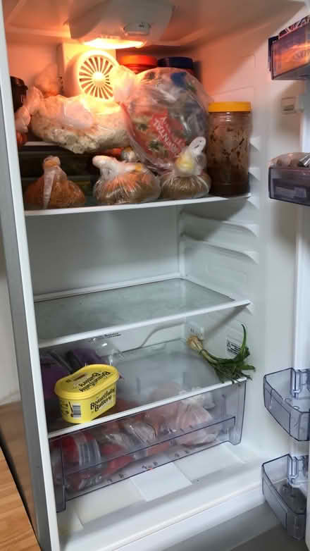 Photo of free Upright fridge freezer (PA1) #2