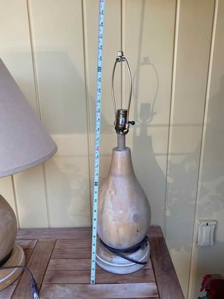 Photo of free A Pair of table lamps (Downtown Fairfax) #2