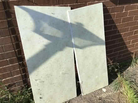 Photo of free 2 offcuts of plastic wall panelling (Presteigne LD8) #1