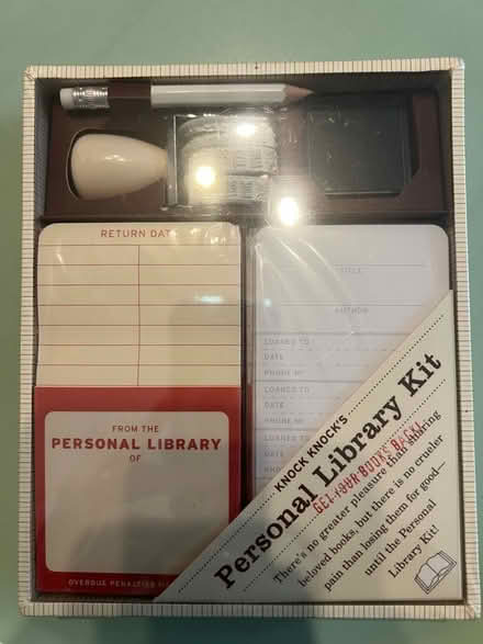 Photo of free Personal library kit NEW (Bermondsey SE16) #1