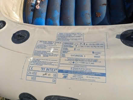 Photo of free Rubber dingy (Winston nr Debenham IP14) #2