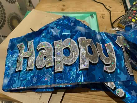 Photo of free 10th birthday bunting, banner and badge (Colaton Raleigh EX10) #2