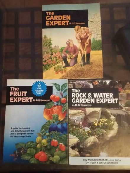 Photo of free Three Expert gardening books (Ashburton CR0) #1