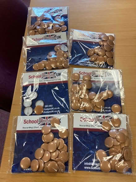 Photo of free Bronze coloured pin badges (Downend BS16) #1