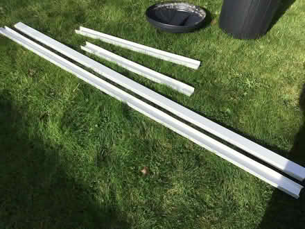 Photo of free 4 lengths of plastic casing (Presteigne LD8) #1