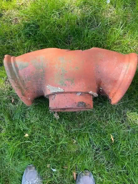 Photo of free Terracotta Pipe Flower Planter (Toddington LU5) #2