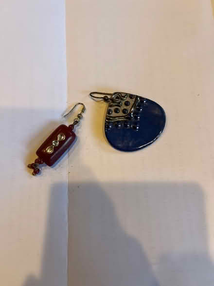 Photo of free 2 unmatched earrings (Prospect and DeAnza) #1