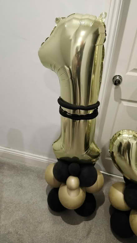 Photo of free Numbered balloons (1 and 3) (West Drayton UB7) #3