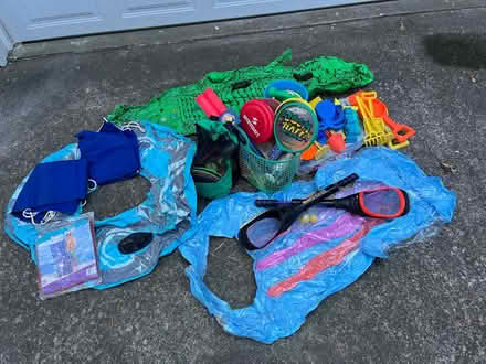 Photo of free Beach toys, games and floats (On north side of Angier) #1