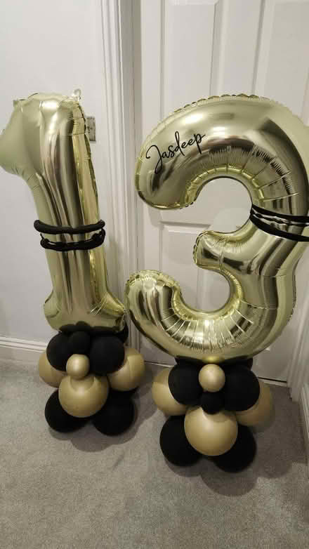 Photo of free Numbered balloons (1 and 3) (West Drayton UB7) #2