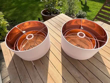Photo of free Two ceiling lampshades (Grimston LE14) #1