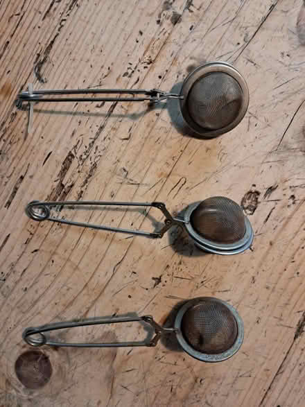 Photo of free 3 loose tea strainers (OX25, Weston on the green) #2
