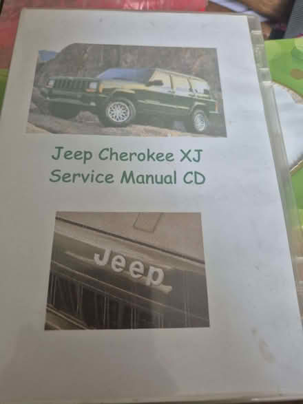 Photo of free Jeep Cherokee XJ service manual on CD (Bengeo SG14) #1