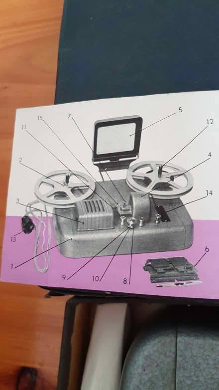 Photo of free 8mm cine film editor (Arnside LA5) #1