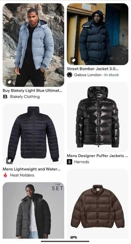 Photo of Puffed Jacket (S or M) (Eh36rt) #1