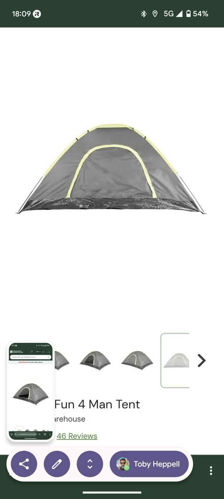 Photo of free 4 Person Tent (Lower Bevendean BN2) #2