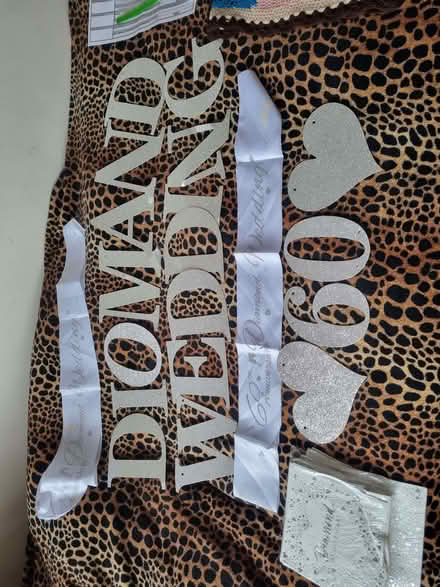 Photo of free Diamond Wedding stuff (Verwood BH31) #1