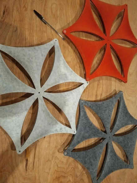 Photo of free Felt snowflakes (Mytchett GU16) #1
