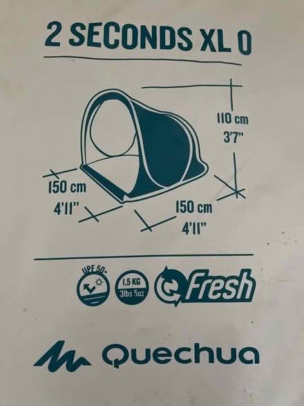 Photo of free Pop up shelter (Woodley RG6) #2