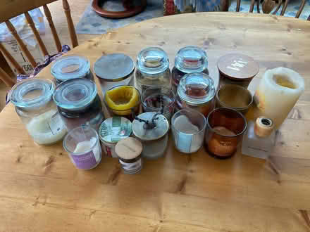 Photo of free Used Scented Candle Jars With Remaining Wax (CT5) #1