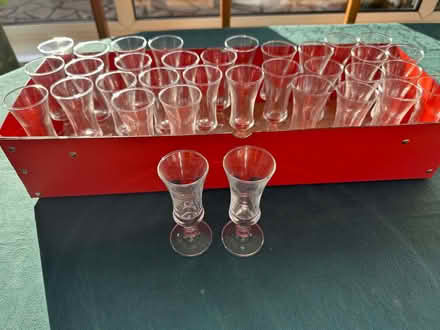Photo of free Sherry glasses (Leckhampton GL53) #1