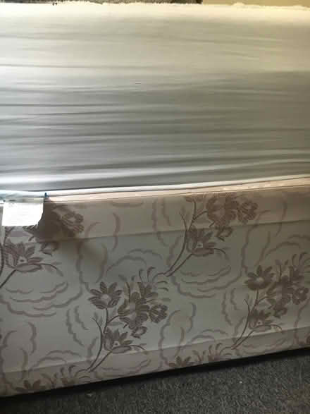 Photo of free Double divian bed and matching mattress (Easthampstead RG12) #1