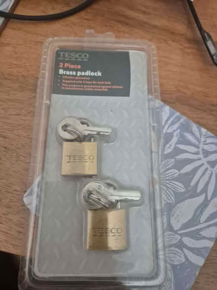 Photo of free 2 NewTesco Case Padlocks (Bengeo SG14) #1