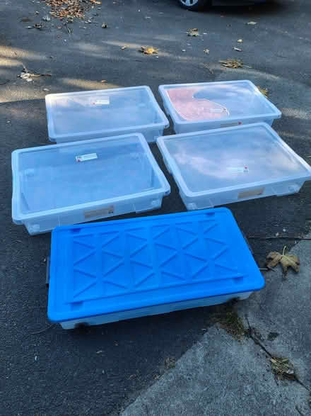 Photo of free Under bed storage boxes (Eston TS6) #1