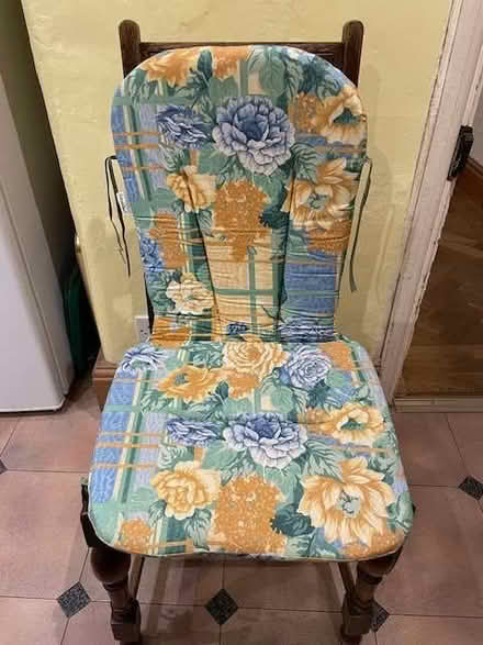 Photo of free 2 padded chair seat covers (Tideswell SK17) #3