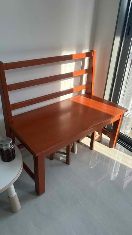 Photo of free Beech wooden table with 5 chairs (YiShun close) #2