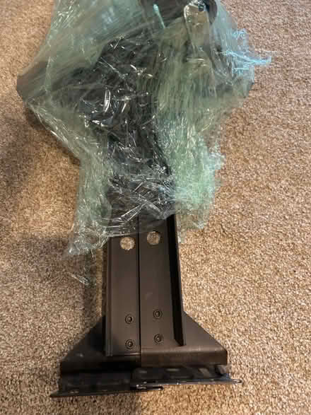 Photo of free Queen metal bed frame (Andover, NJ) #3