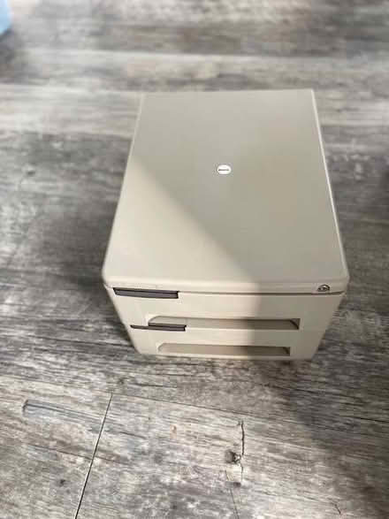 Photo of free Grey Stationery Box/mini desk storage cabinet (Haywards Heath RH16) #1