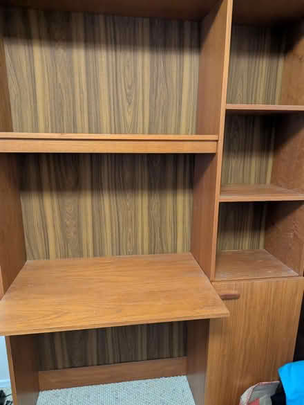 Photo of free Large bookshelf with desk and light (La Barranca and Elena) #1