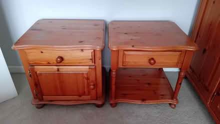 Photo of free Solid Pine bedside units (Garden City OX5) #1