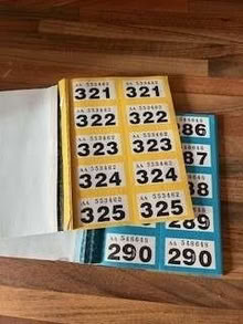 Photo of free Raffle tickets - partly used (Westerhope) #1