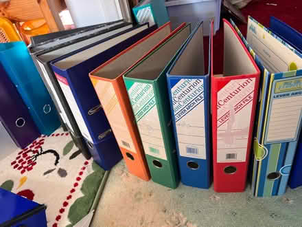 Photo of free Lever arch folders & box files (Headway Cross TQ14) #2
