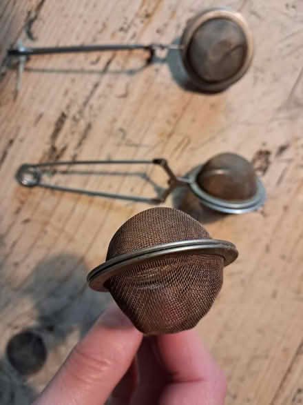 Photo of free 3 loose tea strainers (OX25, Weston on the green) #1