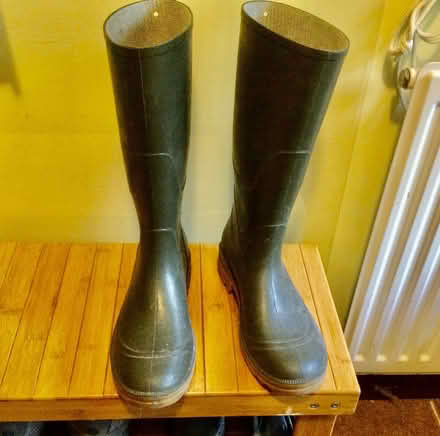 Photo of free green wellingtons (Sandbach Heath CW11) #2